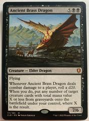 Ancient Brass Dragon #111 Magic Commander Legends: Battle for Baldur's Gate Prices