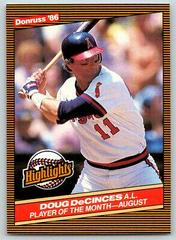 Doug DeCinces #39 Baseball Cards 1986 Donruss Highlights Prices