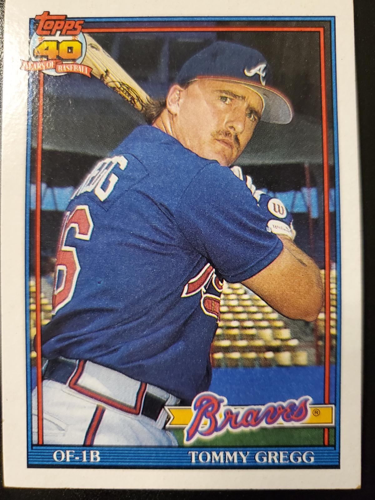 Tommy Gregg #742 Prices | 1991 Topps | Baseball Cards