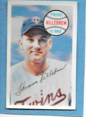 Harmon Killebrew #61 Baseball Cards 1970 Kellogg's Prices