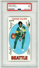 Lucius Allen #6 Basketball Cards 1969 Topps Prices