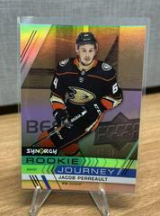 Jacob Perreault [Gold] Hockey Cards 2022 Upper Deck Synergy Rookie Journey Away Prices