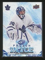 Jack Campbell #FI-19 Hockey Cards 2021 Upper Deck Ice Frozen In Prices