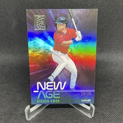 Steven Kwan [Gold] Baseball Cards 2022 Panini Capstone New Age Prices