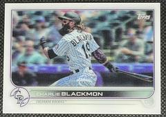 Charlie Blackmon #352 Baseball Cards 2022 Topps 3D Prices