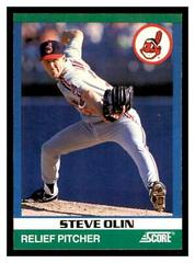 Steve Olin #86 Baseball Cards 1991 Score Rising Stars Prices