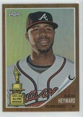 Jason Heyward [Refractor] #C128 Baseball Cards 2011 Topps Heritage Chrome Prices