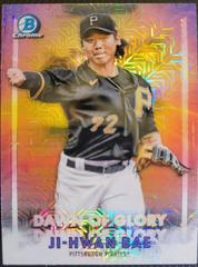 Ji Hwan Bae [Orange Refractor] #DG-13 Baseball Cards 2021 Bowman Chrome Mega Box Mojo Dawn of Glory Prices