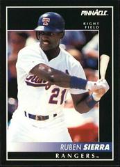 Ruben Sierra #14 Baseball Cards 1992 Pinnacle Prices