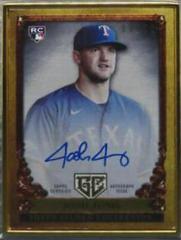 Josh Jung #GOG-JJ Baseball Cards 2023 Topps Gilded Collection Gallery of Gold Autographs Prices