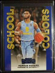 Markus Howard #33 Basketball Cards 2020 Panini Contenders Draft Picks School Colors Prices