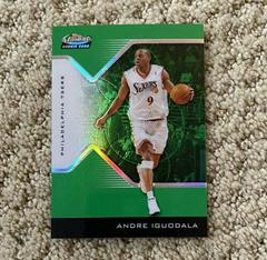 Andre Iguodala [Green XFractor] #151 Basketball Cards 2004 Finest Prices