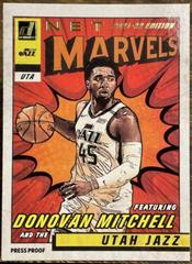Donovan Mitchell [Press Proof] #3 Basketball Cards 2021 Panini Donruss Net Marvels Prices