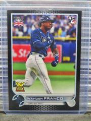 Wander Franco [Black] #100 Baseball Cards 2022 Topps UK Edition Prices