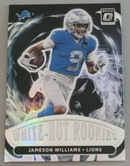 Jameson Williams #WHR-4 Football Cards 2022 Panini Donruss Optic White Hot Rookies Prices