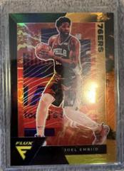 Joel Embiid [Red Mojo] Basketball Cards 2020 Panini Flux Prices