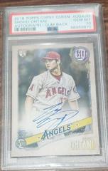 Shohei Ohtani [Gum Back] #GQA-SO Baseball Cards 2018 Topps Gypsy Queen Autographs Prices
