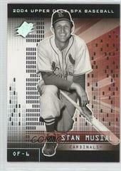 Stan Musial Baseball Cards 2004 Spx Prices