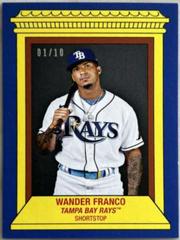 Wander Franco [Blue] #19 Baseball Cards 2023 Topps Throwback Thursday Prices