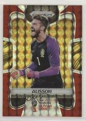 Alisson [Red Mosaic Prizm] Soccer Cards 2018 Panini Prizm World Cup Prices