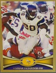 Adrian Peterson [Gold] #200 Football Cards 2012 Topps Prices