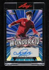 Charlie Wellens [Prismatic Blue] Soccer Cards 2022 Leaf Metal Wonderkid Autographs Prices