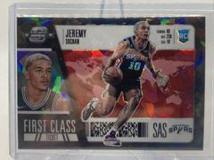Jeremy Sochan [Blue Cracked Ice] #10 Basketball Cards 2022 Panini Contenders Optic First Class Ticket Prices