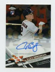 Alex Bregman #RA-AB Baseball Cards 2017 Topps Chrome Rookie Autographs Prices