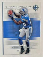 Charles Rogers Football Cards 2004 Upper Deck Ultimate Collection Prices