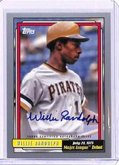 Willie Randolph [Silver] #72DB-WR Baseball Cards 2022 Topps Archives 1992 MLB Debut Autographs Prices