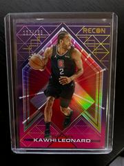 Kawhi Leonard Basketball Cards 2021 Panini Recon Prices