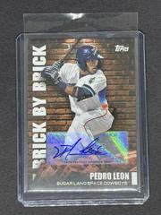 Pedro Leon [Autograph] #BB-20 Baseball Cards 2022 Topps Pro Debut Brick by Brick Prices