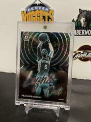 Dejounte Murray [Holo Fast Break] #7 Basketball Cards 2022 Panini Donruss Optic Lights Out Prices