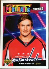 Vitek Vanecek Hockey Cards 2020 Upper Deck UD Portraits Prices