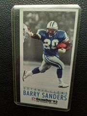 Barry Sanders Football Cards 1993 Fleer Gameday Prices