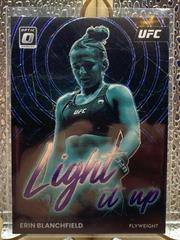 Erin Blanchfield [Purple Velocity] #5 Ufc Cards 2023 Panini Donruss Optic UFC Light It Up Prices