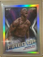 Jamahal Hill [Refractor] #FDP-17 Ufc Cards 2024 Topps Chrome UFC Fired Up Prices