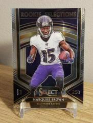 Marquise Brown Football Cards 2019 Panini Select Rookie Selections Prices