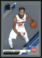 Derrick Rose [Green] #12 Basketball Cards 2019 Panini Clearly Donruss Prices