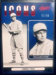 Jimmie Foxx [Retail Red] #I-1 Baseball Cards 2022 Panini Absolute Icons Prices