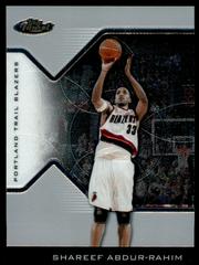 Shareef Abdur-Rahim Basketball Cards 2004 Finest Prices