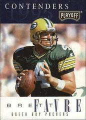 Brett Favre #4 Football Cards 1995 Playoff Contenders Prices