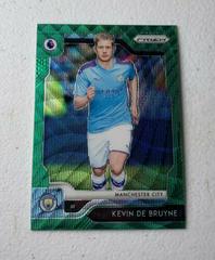 Kevin De Bruyne [Green Wave] #156 Soccer Cards 2019 Panini Prizm Premier League Prices