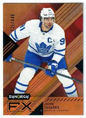 John Tavares [Orange] Hockey Cards 2021 Upper Deck Synergy FX Prices