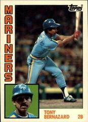 Tony Bernazard #41 Baseball Cards 1984 Topps Tiffany Prices