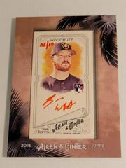 Brandon Woodruff [Red Ink] Baseball Cards 2018 Topps Allen & Ginter Framed Mini Autographs Prices