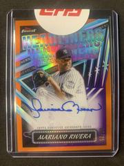 Mariano Rivera [Orange] #FHA-MR Baseball Cards 2023 Topps Finest Headliners Autographs Prices