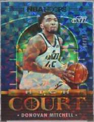 Donovan Mitchell [Hyper Green] Basketball Cards 2021 Panini Hoops High Court Prices