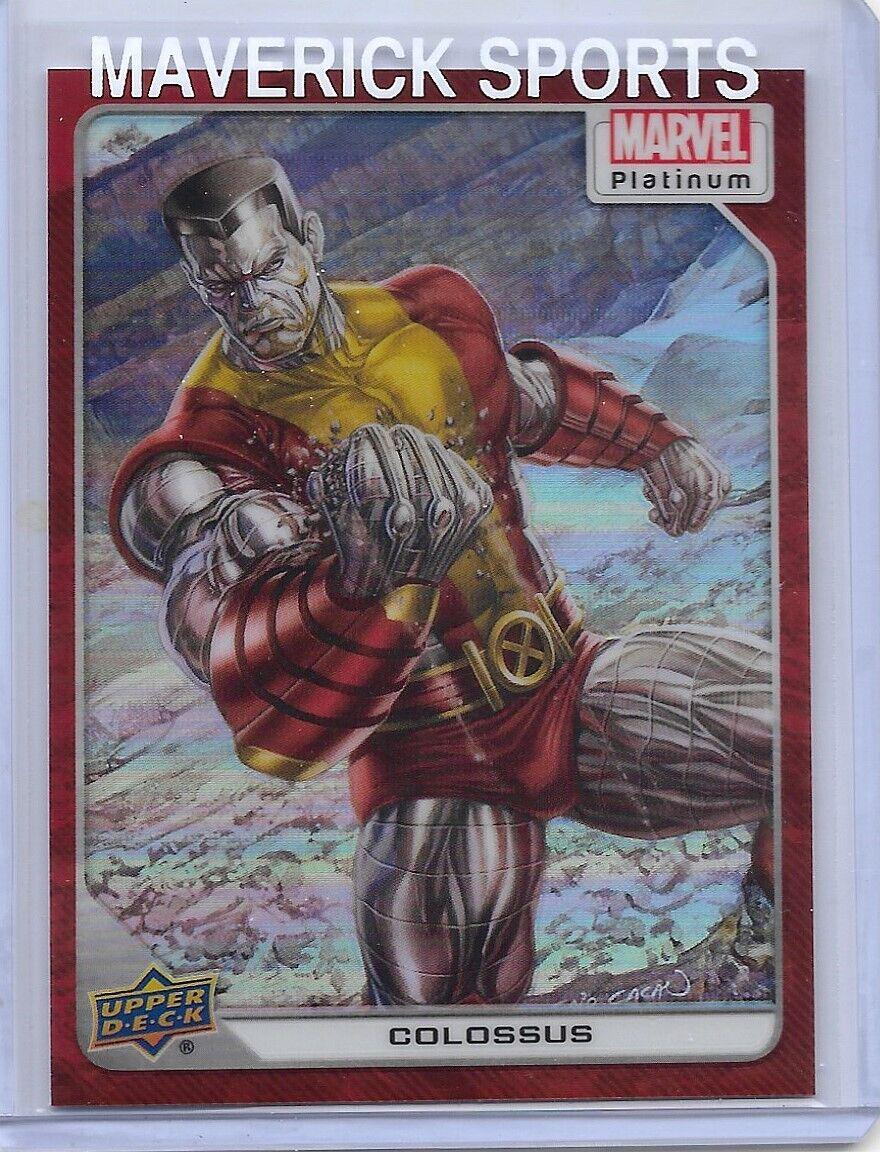 Colossus [Red Rainbow] #64 Marvel 2023 Upper Deck Platinum