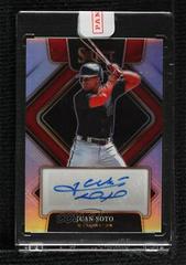 Juan Soto [Holo] #S-JS Baseball Cards 2022 Panini Select Signatures Prices